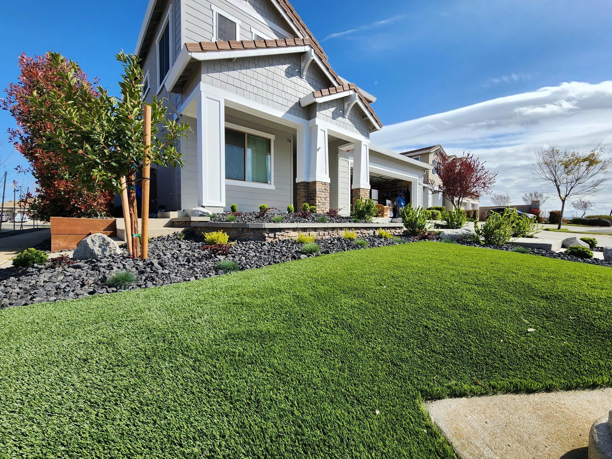 Reliable Landscaping completed patio project