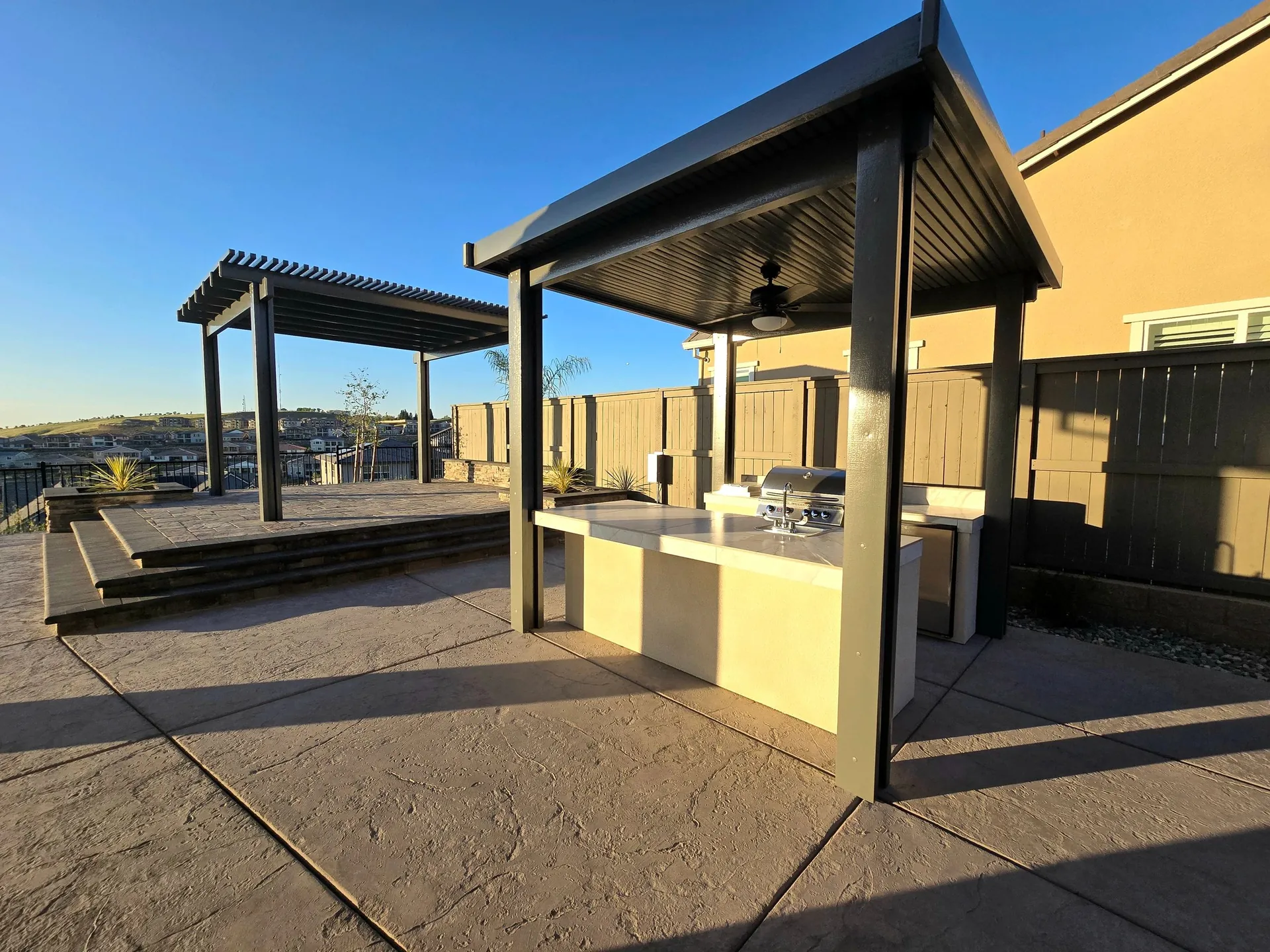 Luxury landscape design-build project in Auburn, CA