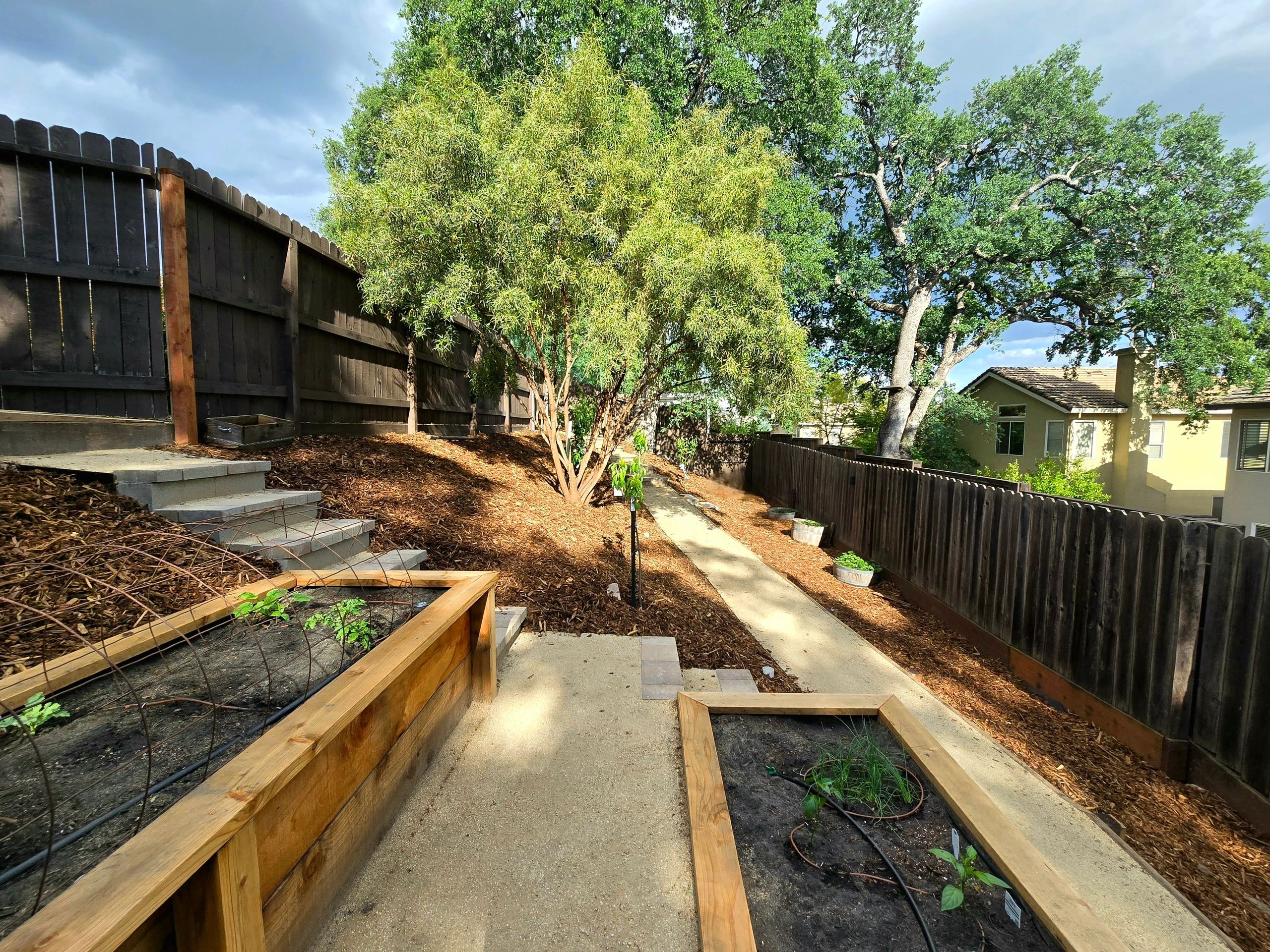 Reliable Landscaping paver and concrete project
